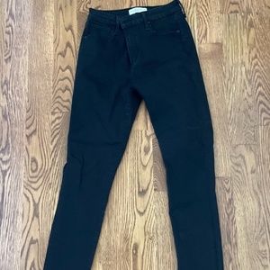 Abercrombie Curve Love Black Super Skinny Jeans. Size 6